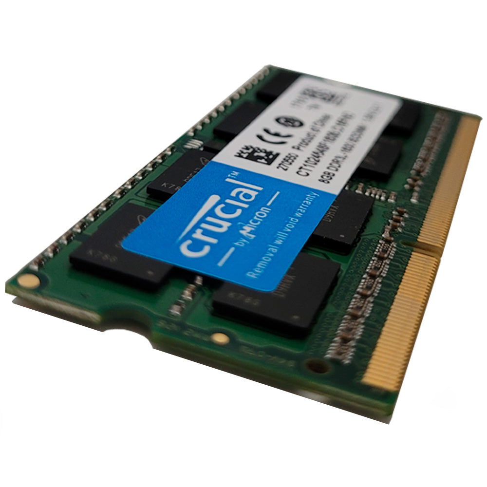 Memória Ram Notebook 8GB DDR3L 1600Mhz Crucial